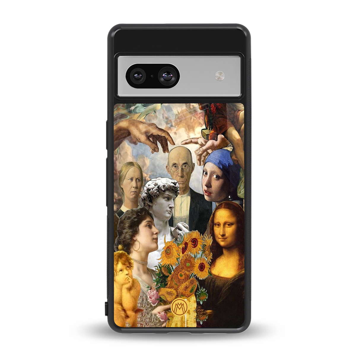 classic icons back phone cover | glass case for Google Pixel 7A