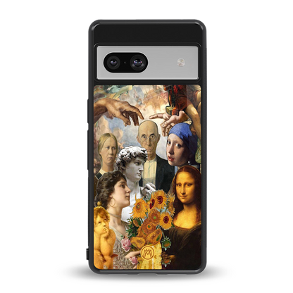 classic icons back phone cover | glass case for Google Pixel 7A