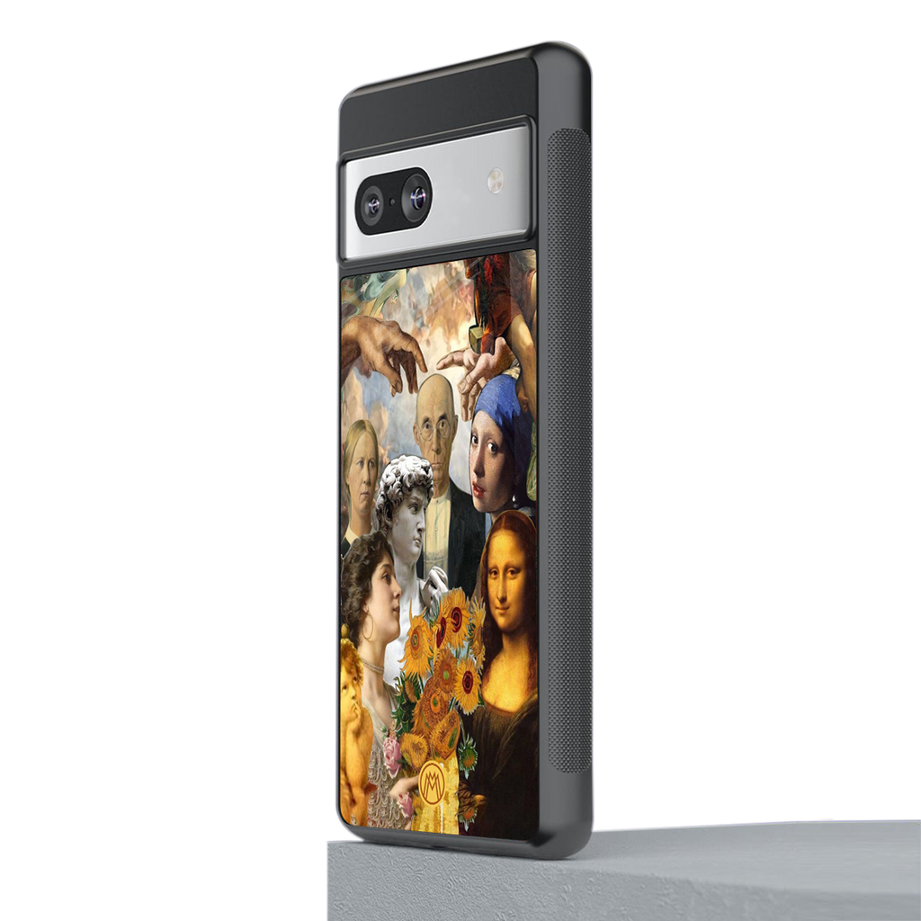 classic icons back phone cover | glass case for Google Pixel 7