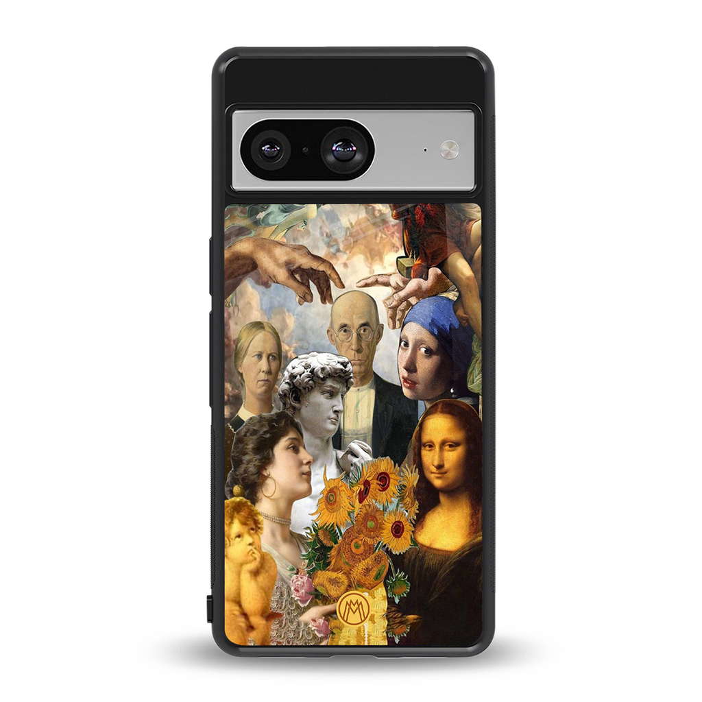 classic icons back phone cover | glass case for Google Pixel 8