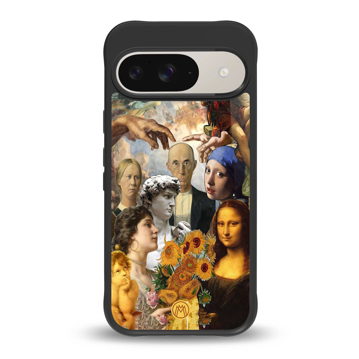 classic icons back phone cover | glass case for google pixel 9