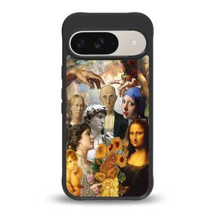 classic icons back phone cover | glass case for google pixel 9