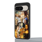 classic icons back phone cover | glass case for google pixel 9