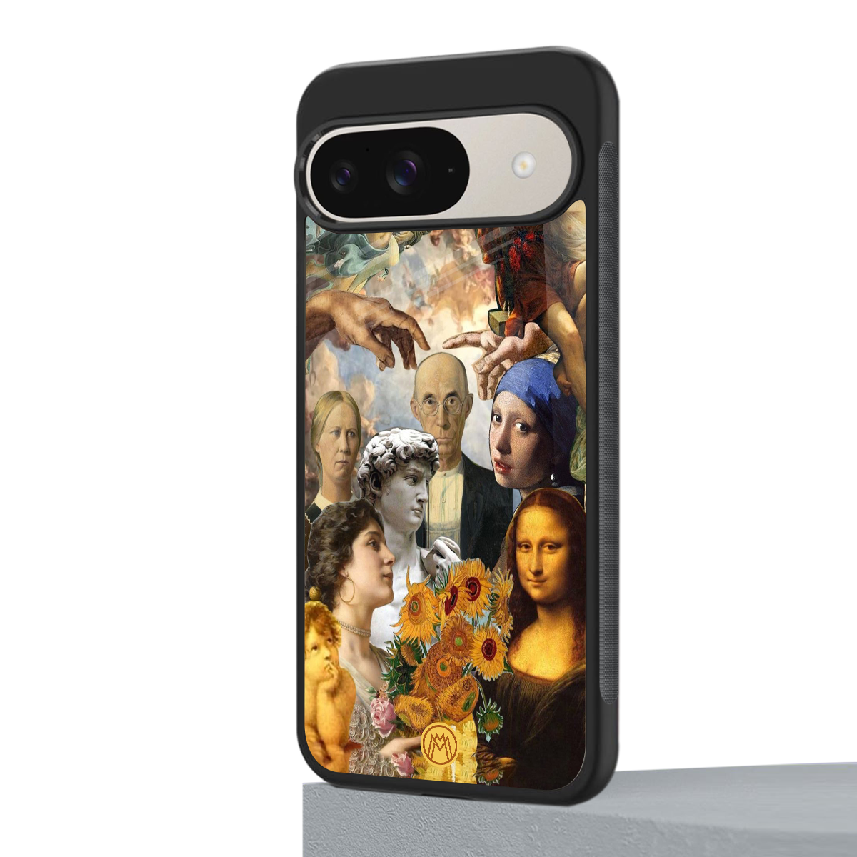 classic icons back phone cover | glass case for google pixel 9