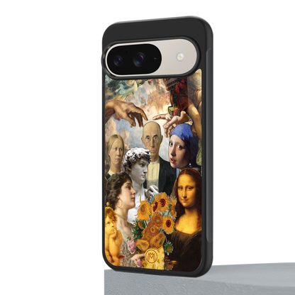 classic icons back phone cover | glass case for google pixel 9