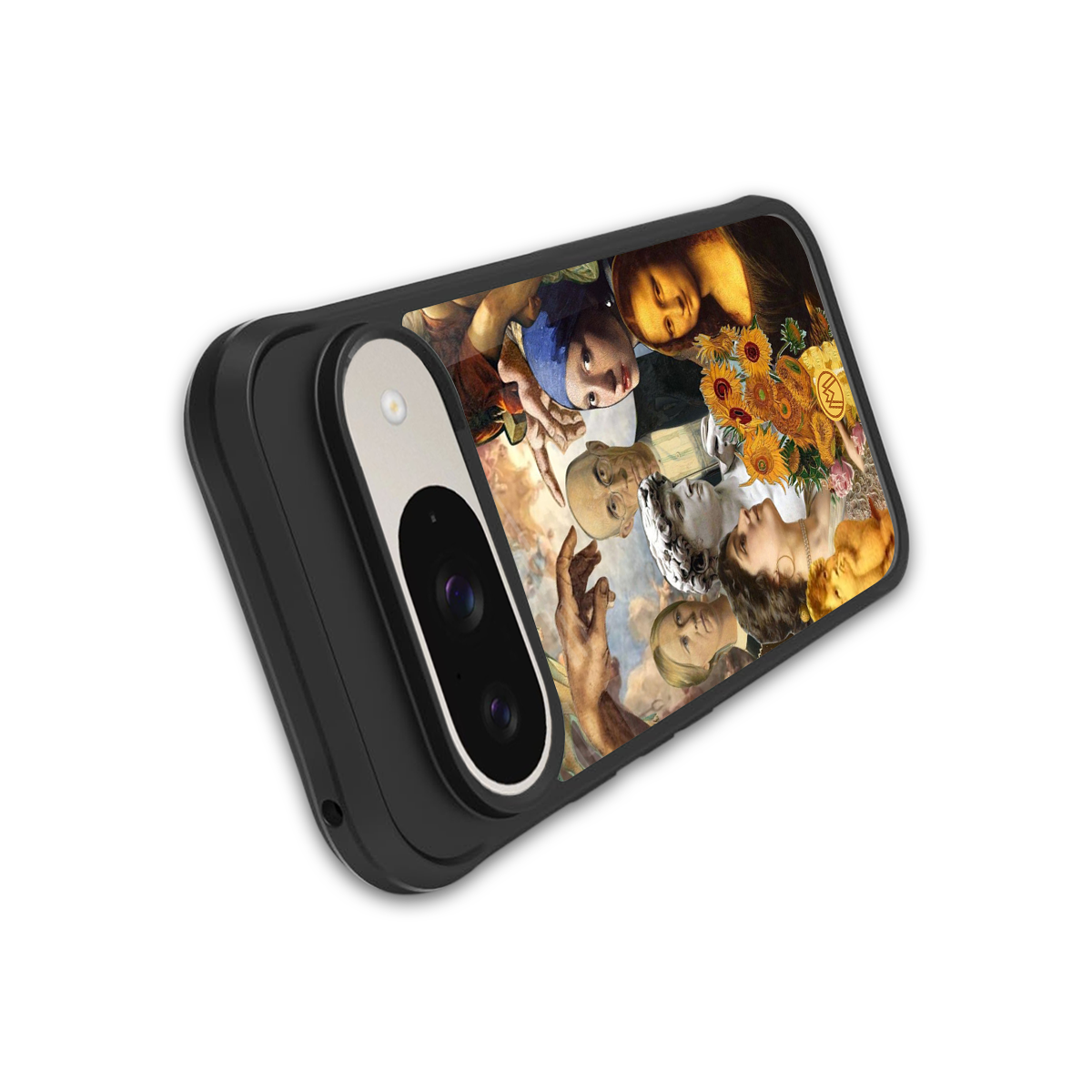 classic icons back phone cover | glass case for google pixel 9