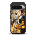 classic icons back phone cover | glass case for google pixel 9 pro