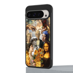classic icons back phone cover | glass case for google pixel 9 pro