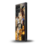 classic icons back phone cover | glass case for samsung galaxy s23 ultra