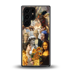 classic icons back phone cover | glass case for samsung galaxy s25 ultra