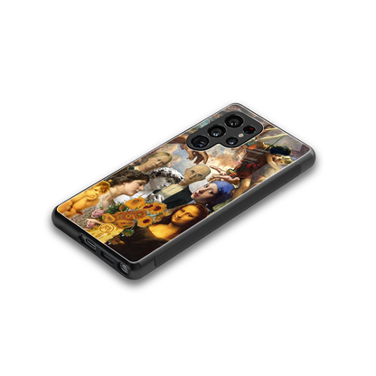 classic icons back phone cover | glass case for samsung galaxy s25 ultra