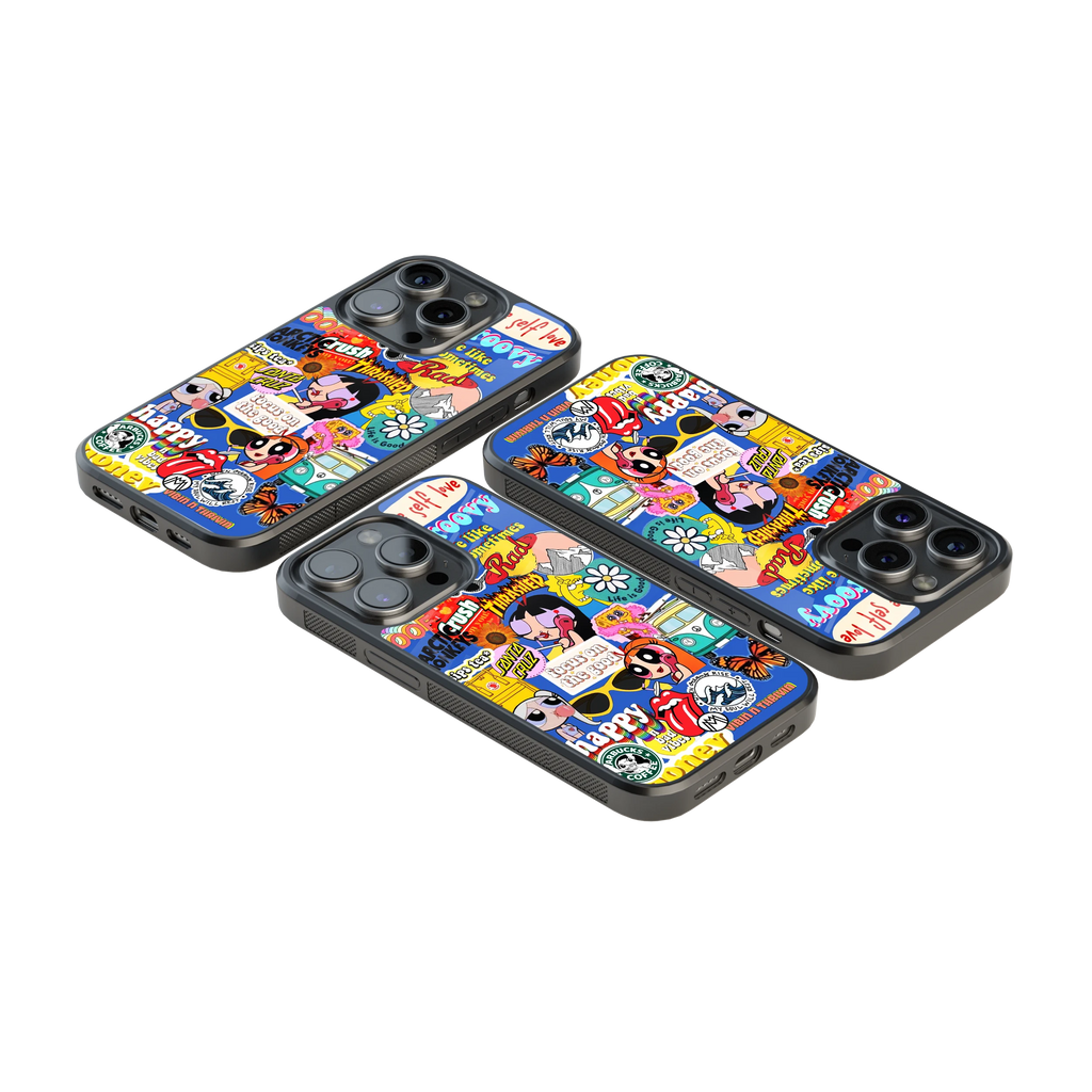 Luxury Glass Back Mobile Cover for iPhone, Samsung Galaxy, OnePlus, Pixel, Redmi & More