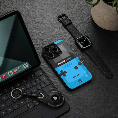 classic color gameboy back phone cover | glass case for iphone 13 pro max