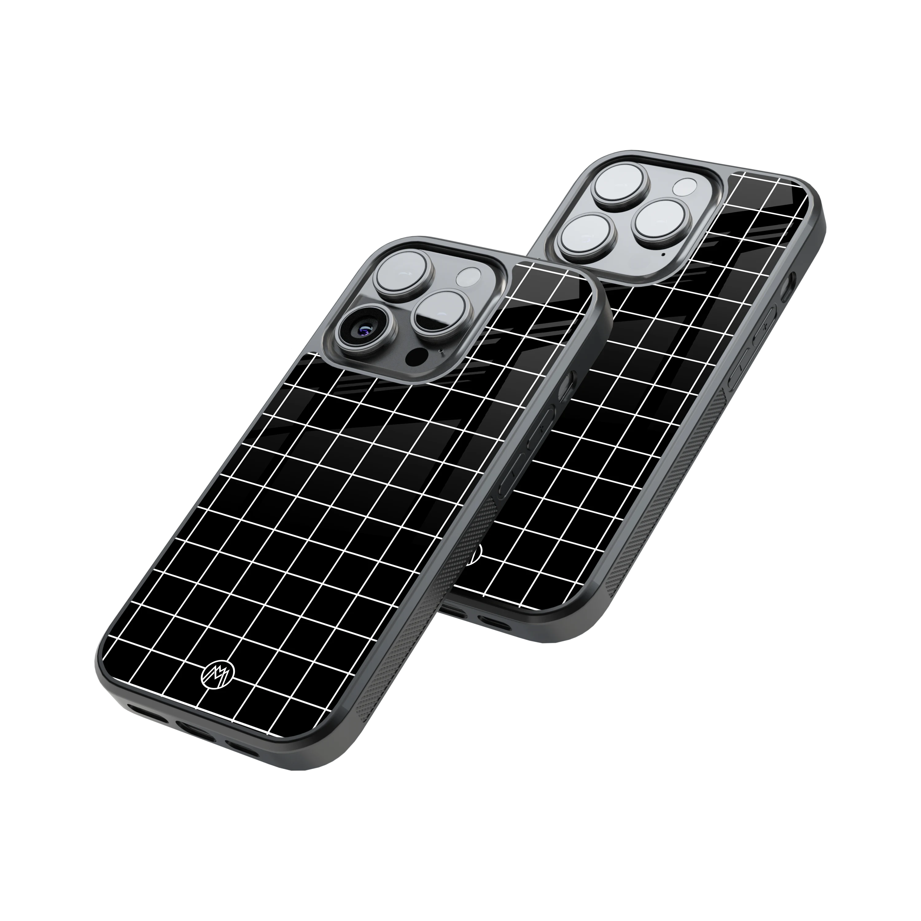 Protective Glass Back Phone Case Compatible with iPhone, Samsung, OnePlus, Pixel & More