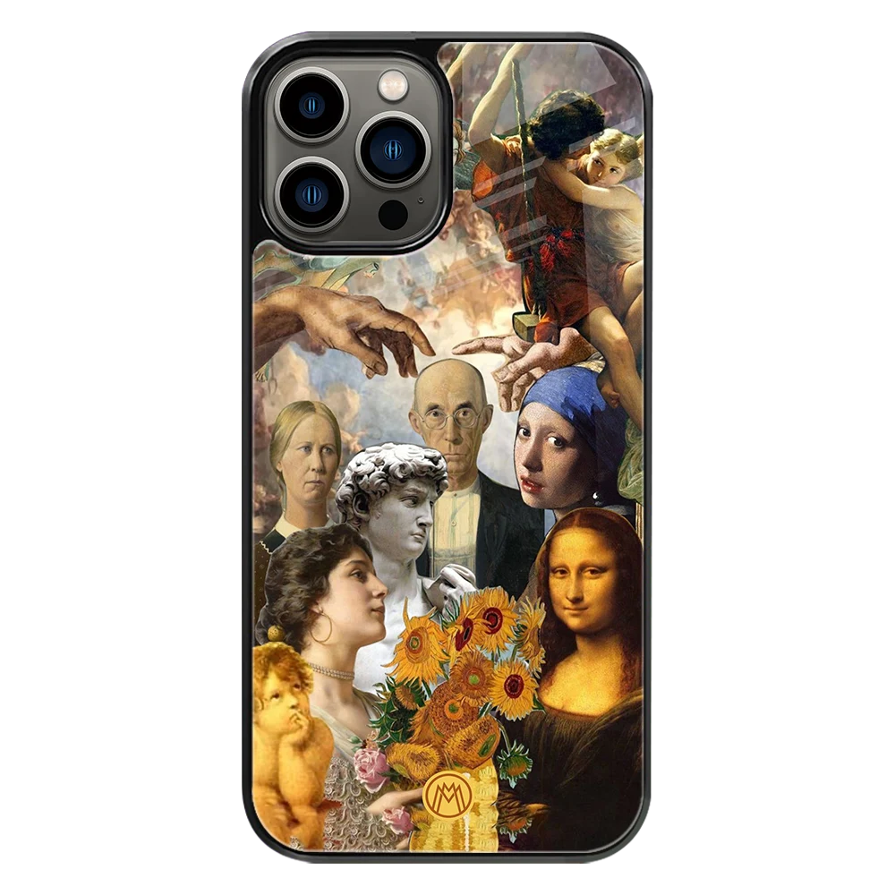 Premium Glass Back Mobile Phone Cover for iPhone, Samsung, OnePlus, Google Pixel, Redmi, Oppo, Vivo & Realme