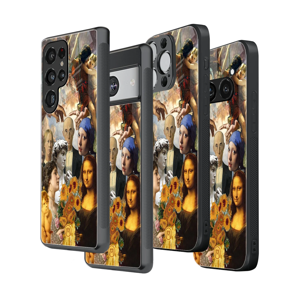 Stylish Glass Back Case for All Smartphones – iPhone, Samsung, OnePlus, Pixel, Redmi, Oppo, Vivo, Motorola