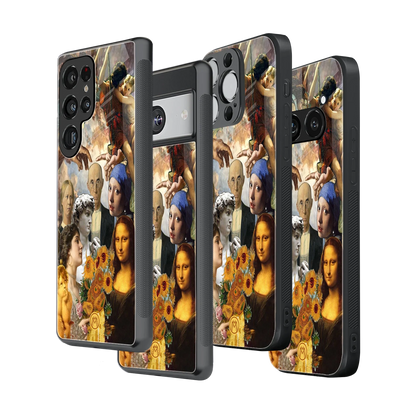 Stylish Glass Back Case for All Smartphones – iPhone, Samsung, OnePlus, Pixel, Redmi, Oppo, Vivo, Motorola
