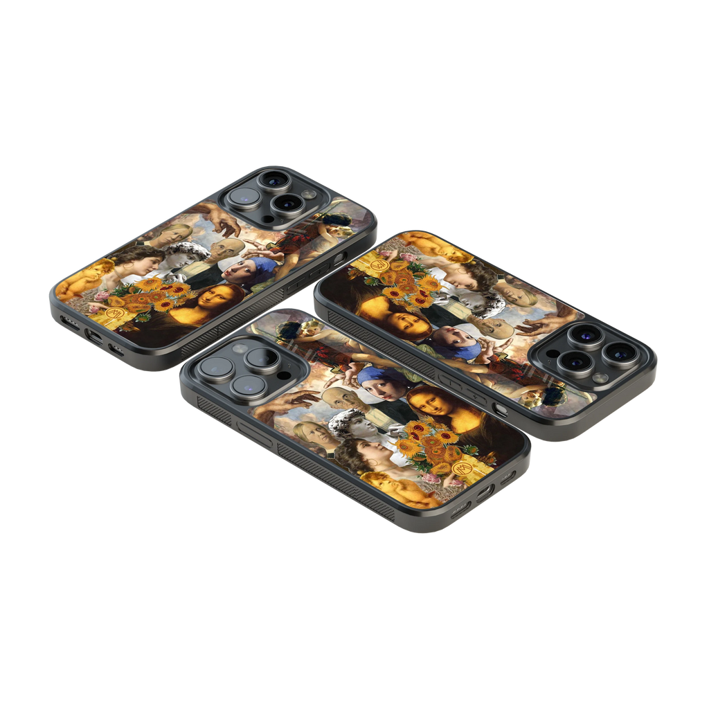 Luxury Glass Back Mobile Cover for iPhone, Samsung Galaxy, OnePlus, Pixel, Redmi & More