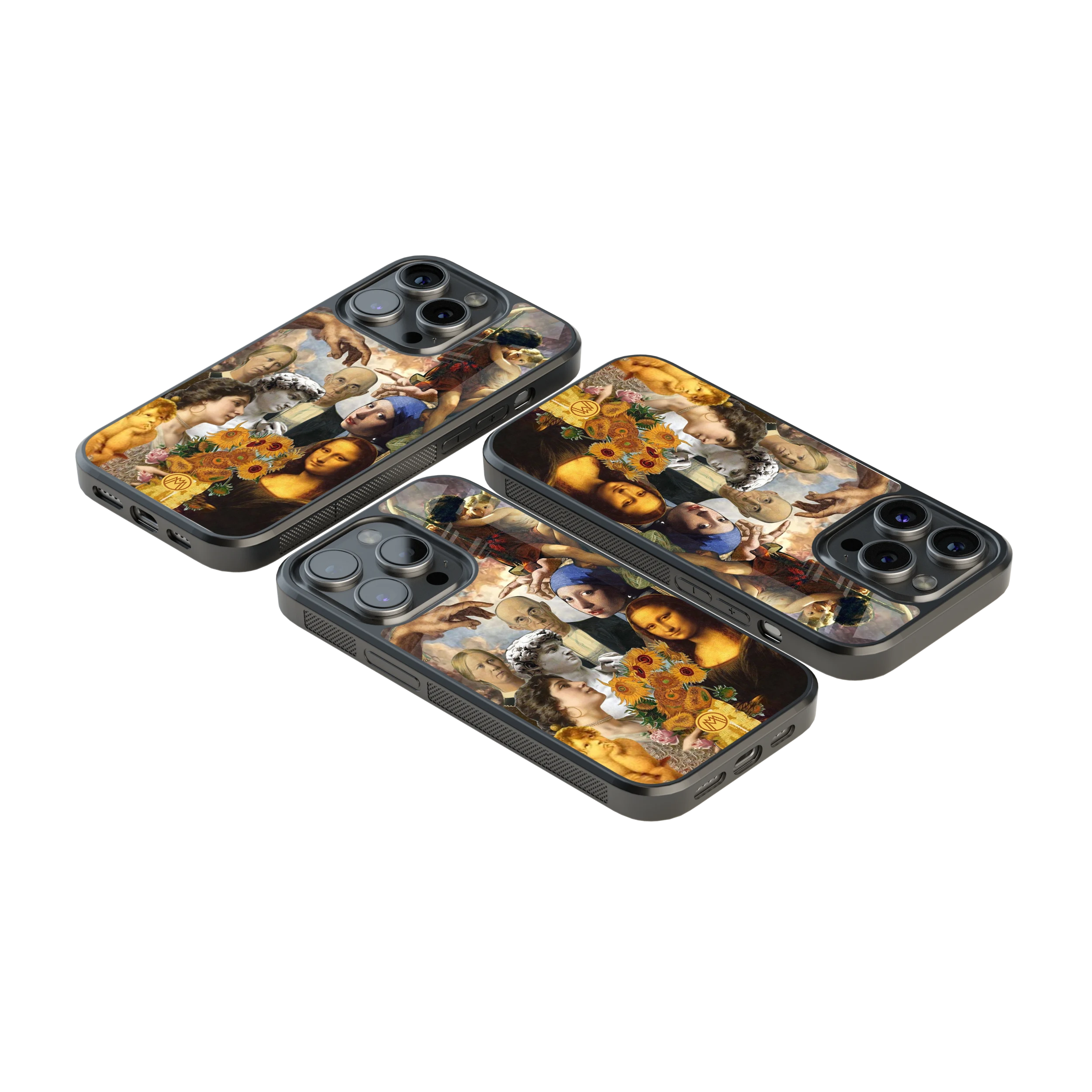 Luxury Glass Back Mobile Cover for iPhone, Samsung Galaxy, OnePlus, Pixel, Redmi & More