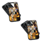 Trendy Glass Back Mobile Case for iPhone, Samsung, Redmi, OnePlus, Google Pixel, Motorola