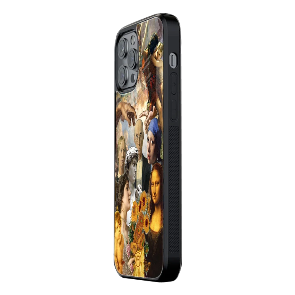 Slim Glass Back Phone Case for Multiple Brands – iPhone, Samsung, Redmi, OnePlus, Oppo, Vivo