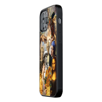 Slim Glass Back Phone Case for Multiple Brands – iPhone, Samsung, Redmi, OnePlus, Oppo, Vivo