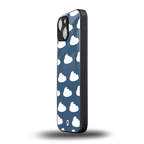 clouds back phone cover | glass case for iphone 13 mini