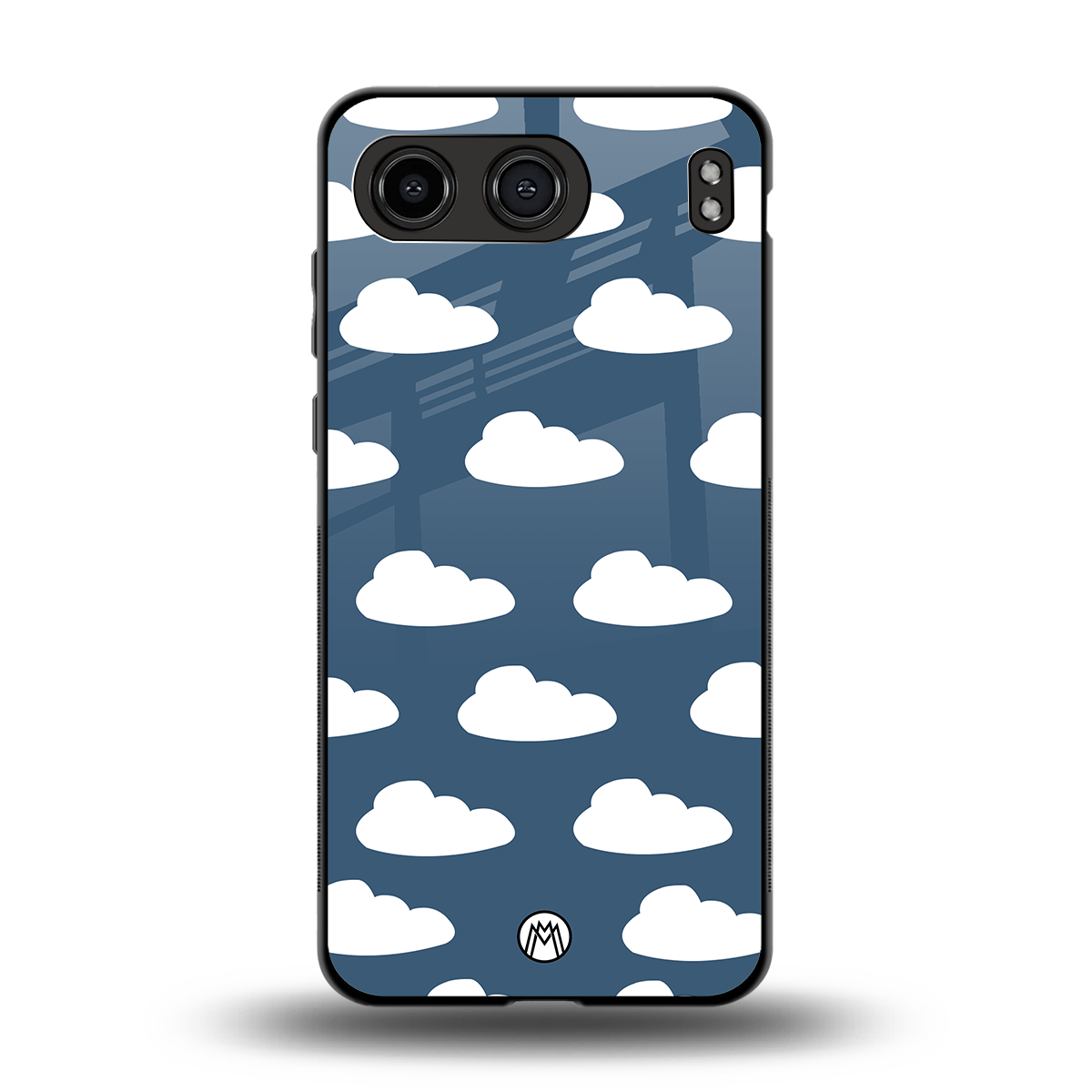 clouds back phone cover | glass case for oneplus nord 4