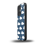 clouds back phone cover | glass case for oneplus nord ce 3