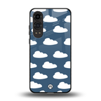 clouds back phone cover | glass case for oneplus nord ce 4 lite