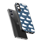 clouds back phone cover | glass case for oneplus nord ce 4 lite