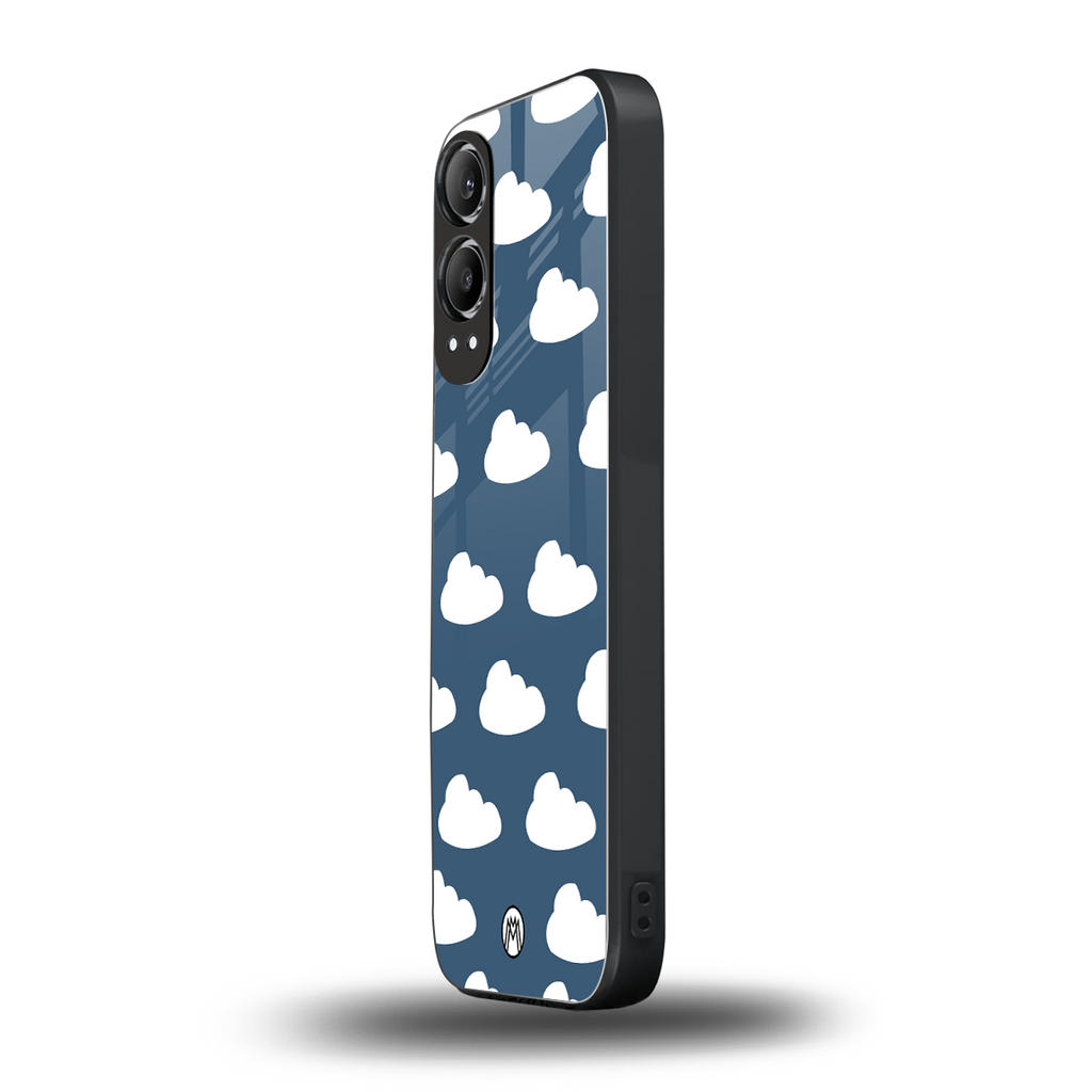 clouds back phone cover | glass case for oneplus nord ce 4 lite