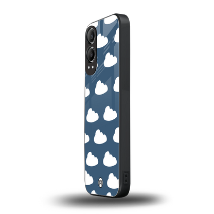clouds back phone cover | glass case for oneplus nord ce 4 lite