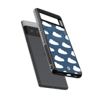 clouds back phone cover | glass case for google pixel 6 pro