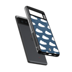 clouds back phone cover | glass case for Google Pixel 6A