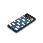 clouds back phone cover | glass case for google pixel 7 pro