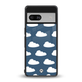clouds back phone cover | glass case for Google Pixel 7