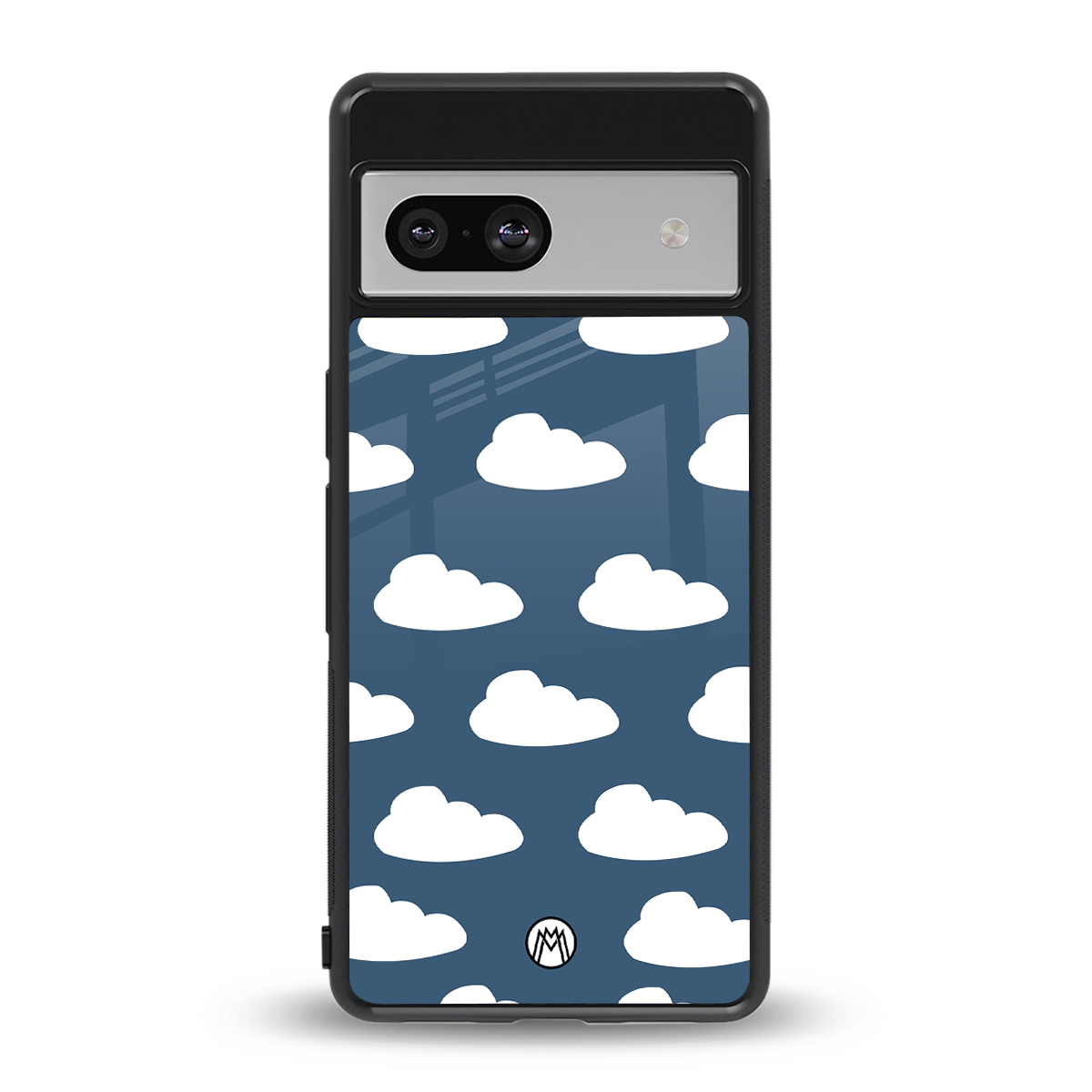 clouds back phone cover | glass case for Google Pixel 7