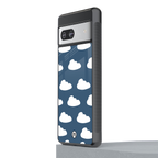 clouds back phone cover | glass case for Google Pixel 7