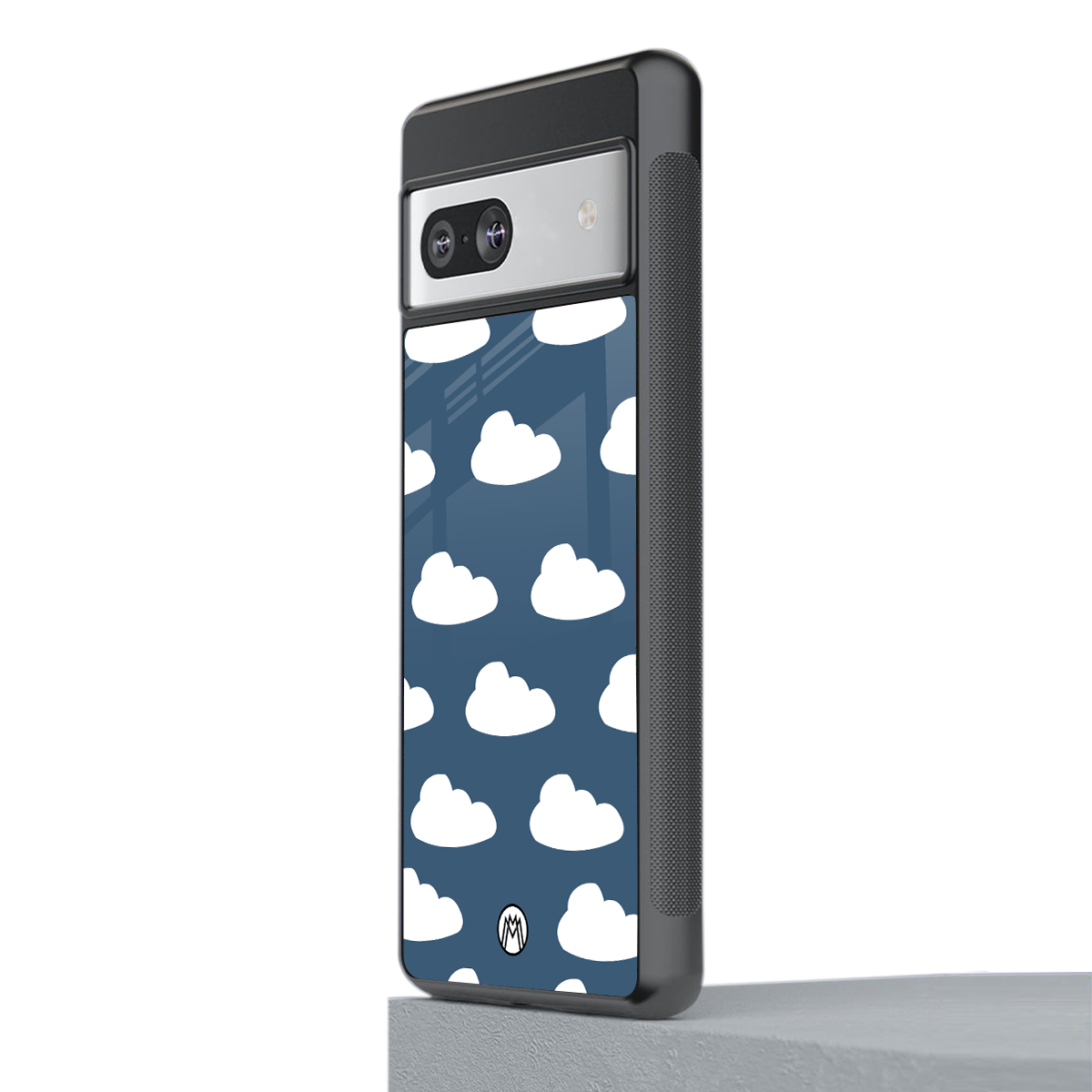 clouds back phone cover | glass case for Google Pixel 7
