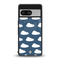 clouds back phone cover | glass case for Google Pixel 8
