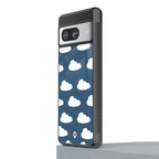 clouds back phone cover | glass case for Google Pixel 8