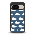 clouds back phone cover | glass case for google pixel 9