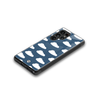 clouds back phone cover | glass case for samsung galaxy s25 ultra