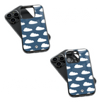 Trendy Glass Back Mobile Case for iPhone, Samsung, Redmi, OnePlus, Google Pixel, Motorola