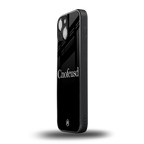 cnofeusd confused black back phone cover | glass case for iphone 13 mini
