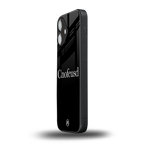 cnofeusd confused black back phone cover | glass case for iphone 16