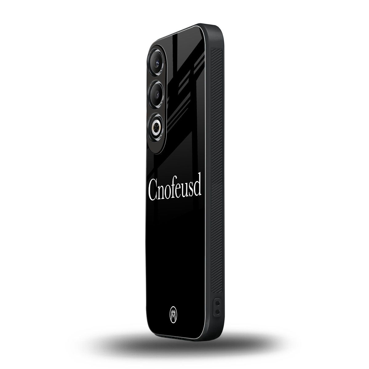 cnofeusd confused black back phone cover | glass case for oneplus nord ce 4