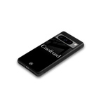 cnofeusd confused black back phone cover | glass case for google pixel 8 pro