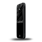 cnofeusd confused black back phone cover | glass case for samsung galaxy s24